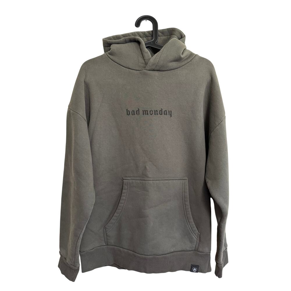 Bad Monday 'No More Fake Friends' Hoodie Mens Size S